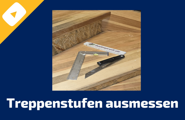 Treppenstufen ausmessen (Typ D) - Treppenstufen ausmessen