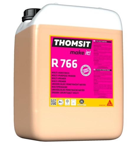 Thomsit Grundierung für saugfähige dichte Untergründe als Haftbrücke für Spachtelmassen R 766 Multi Vorstrich wR766