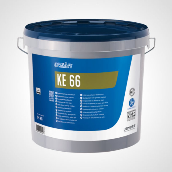 Uzin Kleber KE 66 Faserarmierter 6 - 14 Kg, Universal-Klebstoff Zahnung A2