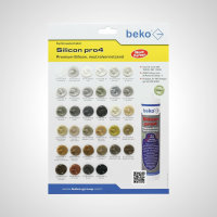 Beko Versiegelung Silicon für Abdichtungen und Versiegelungen Silicon Pro4 Universal, Farbe nach Wahl