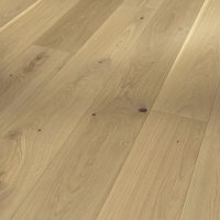 wP1518261 Parador Basic 11-5 Holzparkett Eiche weiß rustikal M4V Fertig-Parkett in Landhausdielen-Optik, naturgeölt weiß