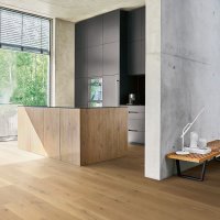 wP1518261 Parador Basic 11-5 Holzparkett Eiche weiß rustikal M4V Fertig-Parkett in Landhausdielen-Optik, naturgeölt weiß