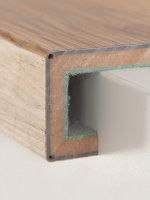 Profilor Treppenstufen Formtreppen Profilor HDF Silence Tavira Weiß T9-21005653-TP-C