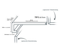 Profilor Treppenstufen Formtreppen Profilor HDF Silence Tavira Weiß T9-21005653-TP-C