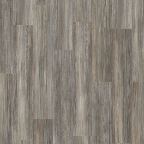 Treppenverkleidung aus Klick-Vinyl Gerflor Creation 70 mit Abdeckwinkel, Dekor Muse Smoked