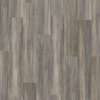 Treppenverkleidung aus Klick-Vinyl Gerflor Creation 70 mit Abdeckwinkel, Dekor Muse Smoked