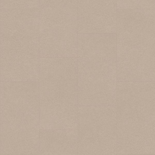 Treppenverkleidung aus Klick-Vinyl Gerflor Creation 70 mit Abdeckwinkel, Dekor Pure Concrete Beige