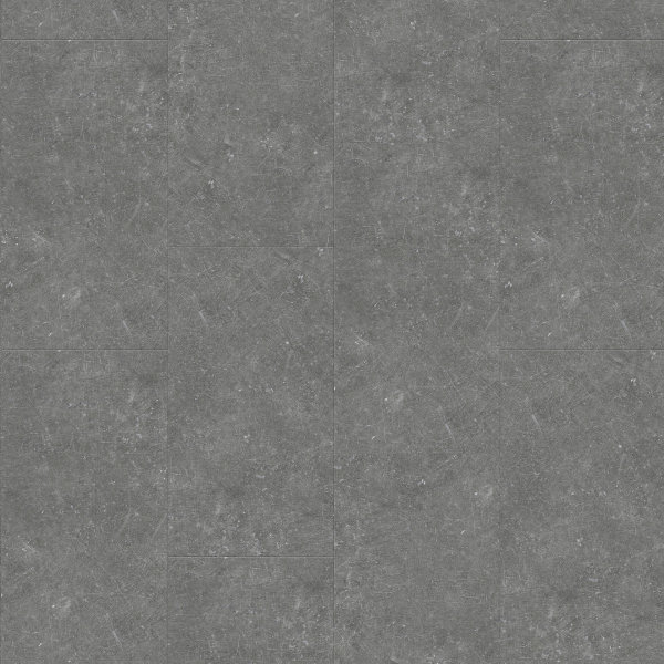 Treppenverkleidung aus Klick-Vinyl Gerflor Creation 70, Abdeckwinkel mit Weiter-Klickverbindung, Dekor Dock Grey