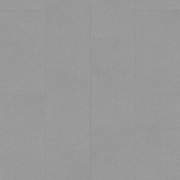 Treppenverkleidung aus Klick-Vinyl Gerflor Creation 70, Abdeckwinkel mit Weiter-Klickverbindung, Dekor Pure Concrete Medium