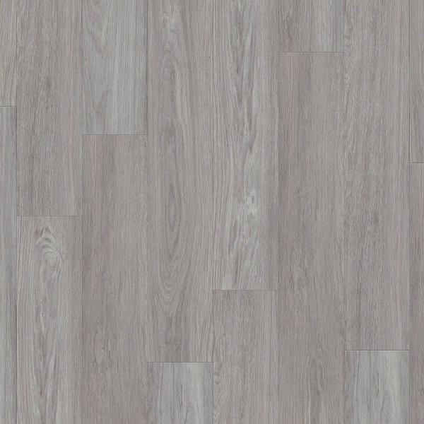 Treppenverkleidung aus Klick-Vinyl Gerflor Creation 70, Abdeckwinkel Überschub, Dekor Onka Pearl