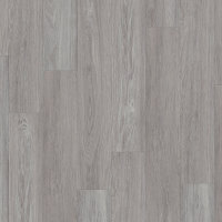 Treppenverkleidung aus Klick-Vinyl Gerflor Creation 70, Abdeckwinkel Überschub, Dekor Onka Pearl