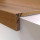 Treppenkante Typ Abdeckwinkel aus Wineo 1000 Purline zum Klicken Multi-Layer Bioboden, Dekor Rustic Oak Coffee