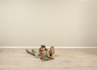 Treppenkante Typ Abdeckwinkel aus Wineo 1000 Purline zum Klicken Multi-Layer Bioboden, Dekor Noble Oak Powder