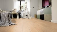 Treppenkante Typ Blocküberstand aus Wineo 1000 Purline zum Klicken Multi-Layer Bioboden, Dekor Noble Oak Vanilla