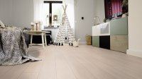 Treppenkante Typ Blocküberstand aus Wineo 1000 Purline zum Klicken Multi-Layer Bioboden, Dekor Calm Oak Bright