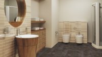 Wineo 1000 Purline zum Kleben Bioboden, Dekor Urban Concrete Dark