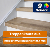 Treppenverkleidung/Treppenstufen aus Klebevinyl...