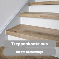 Treppe renovieren aus Ihrem Klebevinyl