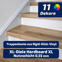 Treppenverkleidung/Treppenstufen aus Rigid-Klick-Vinyl...