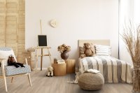 Gerflor Virtuo 55 Klebevinyl, Qaja Beige, Planke