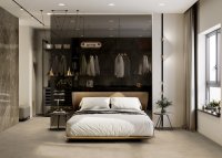 Gerflor Virtuo 55 Rigid Acoustic Klick-Vinyl, Tavla Beige, Fliese