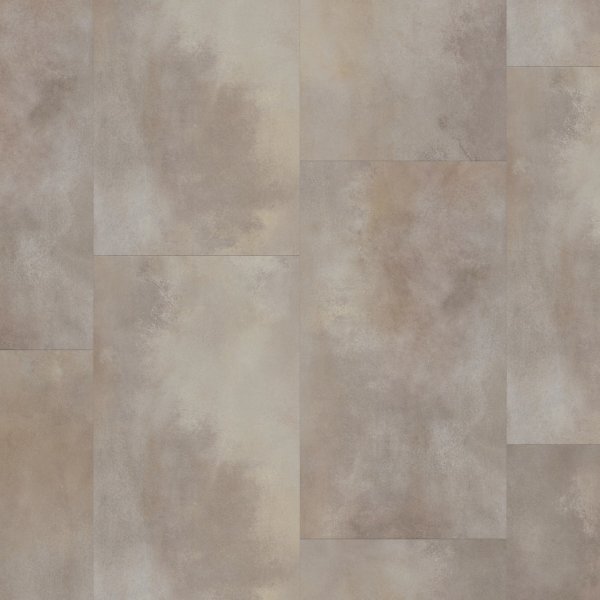 Treppenverkleidung aus Klebevinyl 0,55 mm Nutzschicht, Winkel: Abdeckwinkel, Fliese Acuarela Taupe