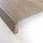 Treppenverkleidung aus Klebevinyl 0,55 mm Nutzschicht, Winkel: Blocküberstand, Planke Sunny Snow