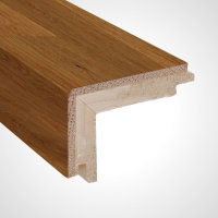 Treppe renovieren aus Ihrem Parkettboden mit Winkelvariante Abdeckwinkel mit Weiter-Klickverbindung