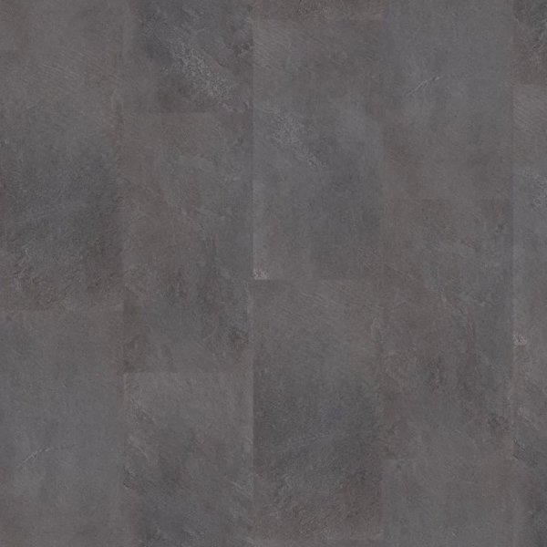 Treppenverkleidung Rigid Klick-Vinyl 0,3 mm Nutzschicht, Winkel: Blocküberstand, Fliese Timeless Slate Dark