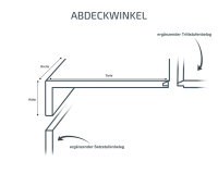 Treppenverkleidung Multi-Layer zum Klicken 0,3 mm Nutzschicht, Winkel: Abdeckwinkel, XL Planke Calm Ash Beige