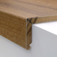 Treppenverkleidung Multi-Layer zum Klicken 0,3 mm Nutzschicht, Winkel: Abdeckwinkel mit Weiter-Klickverbindung, XL Planke Joy Oak Tender