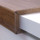Treppenverkleidung Multi-Layer zum Klicken 0,3 mm Nutzschicht, Winkel: Überschub, XL Planke Cool Walnut Dark