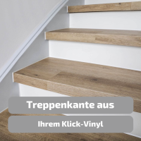 Treppe renovieren aus Ihrem Klick-Vinyl