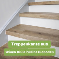 Treppenverkleidung/Treppenstufen aus Wineo 1000 Purline...