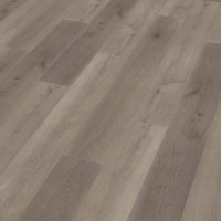 Treppenverkleidung aus Klebevinyl 0,55 mm Nutzschicht, Winkel: Überschub,  Eiche Eifel