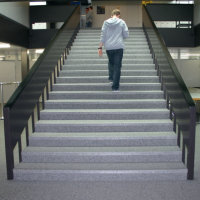 Treppenstufen Fabromont Kugelgarn, silber 755