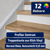 Profilor Zentrum 55 Designbelag zum Kleben  und Klicken...