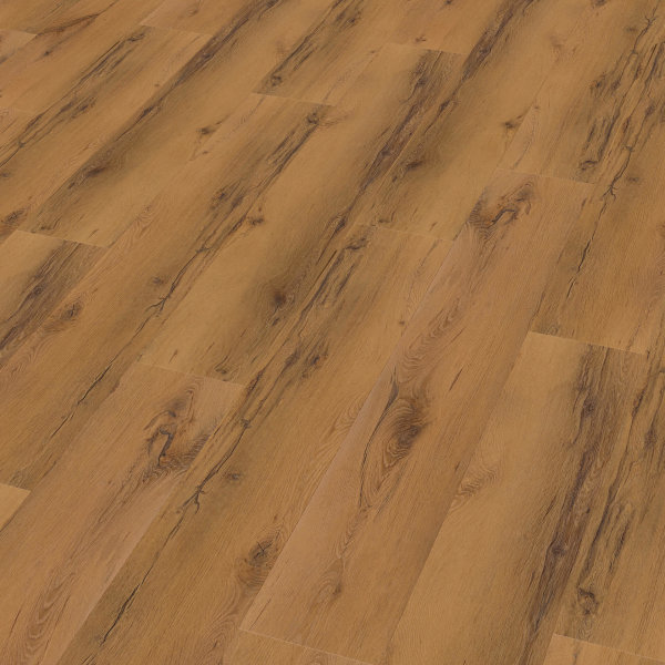 Treppenverkleidung aus Klebevinyl 0,55 mm Nutzschicht, Winkel: Blocküberstand,  Amtico Noble Oak