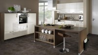 Treppenkante aus Wineo 1000 stone L zum Kleben Bioboden Winkel: Abdeckwinkel, Purline Urban Concrete Dark