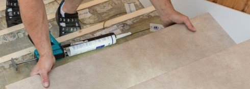 Verlegekosten gerade Trittstufe