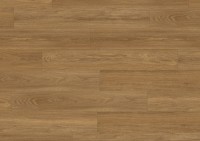 Treppenverkleidung aus Klick-Vinyl Gerflor Creation 70, Abdeckwinkel mit Blocküberstand, Dekor Onka Caramel