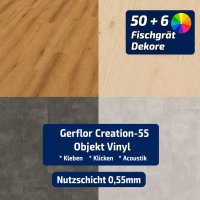 Creation- 55 Designbelag zum Kleben  und Klicken als...