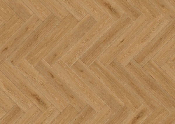 Gerflor Creation-55 Rigid Acoustic, Fischgrät 1706-AQUINOAH HONEY HB