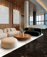 Gerflor Creation 55 Klebevinyl, Fliese Sahara Noir