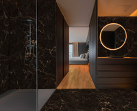 Gerflor Creation 55 Klebevinyl, Fliese Sahara Noir