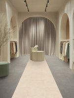 Gerflor Creation 55 Klebevinyl, Fliese Backyard Light Beige