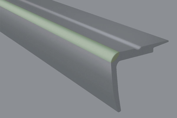 Stahlgrau/coex flureszierend